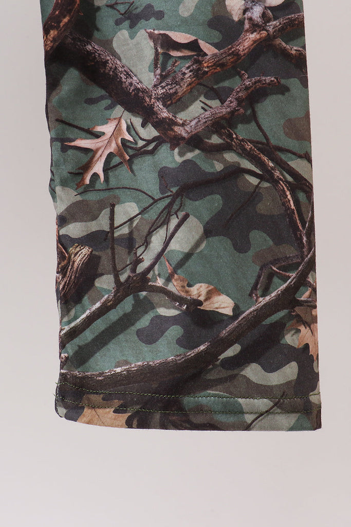 Camouflage dog hunting applique pants set