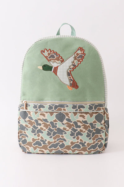 ●HOODHOOD● HD Logo Applique Backpack Camo HDBE01AC07-1 ○HOODHOOD○ HD Logo Applique Backpack Camo HDBE01AC07-1