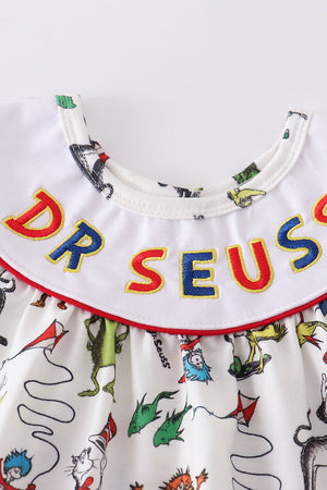 Dr.Seuss embroidery girl set