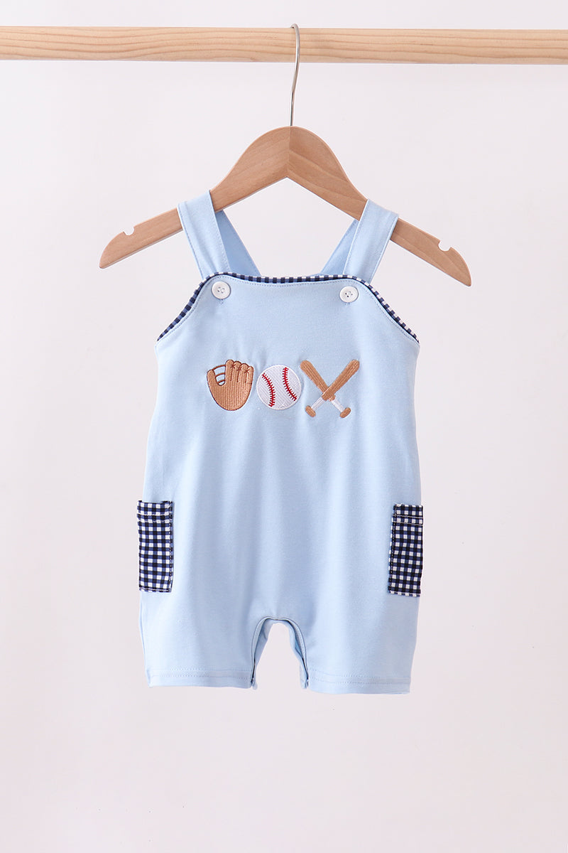 Blue baseball applique jonjon