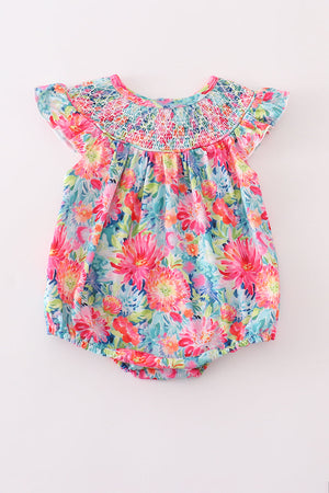 Sunshine garden smocked bubble