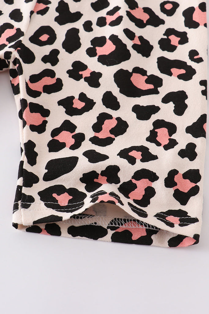 Leopard print girl shorts