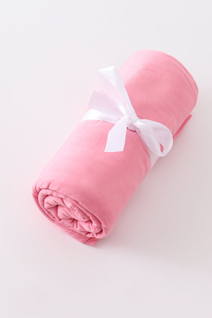 Rose baby bamboo swaddle blanket