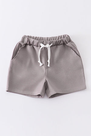 Premium Grey pocket shorts