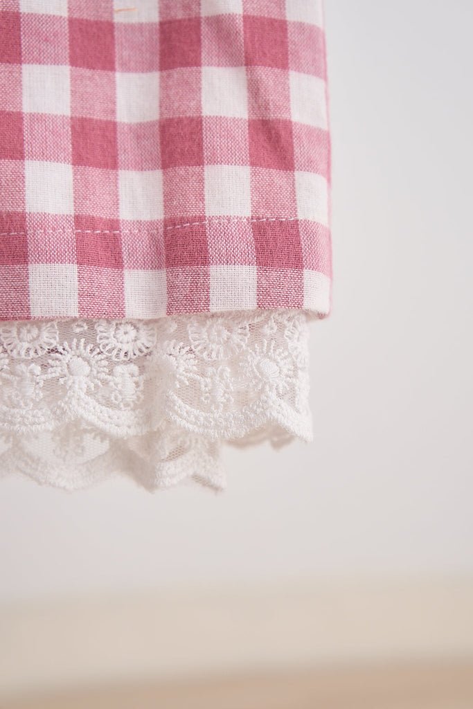 flannel lace dress Flannel Dress, Red GRACE+EMMA