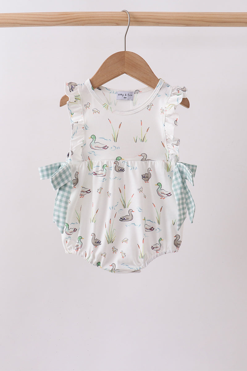 Green Duck Knit Bubble