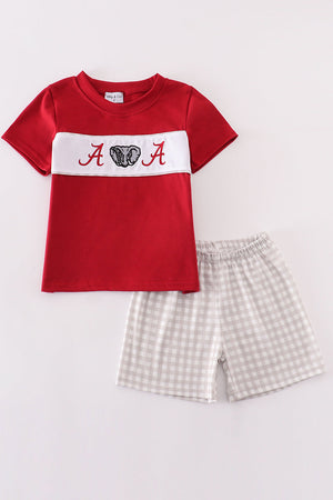 Alabama embroidery boy set