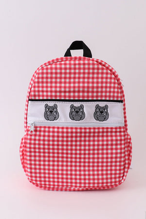 Georgia bulldogs embroidery boy schoolbag