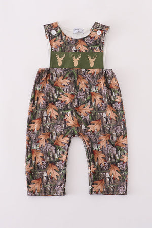 Forest hunting deer embroidery jonjon