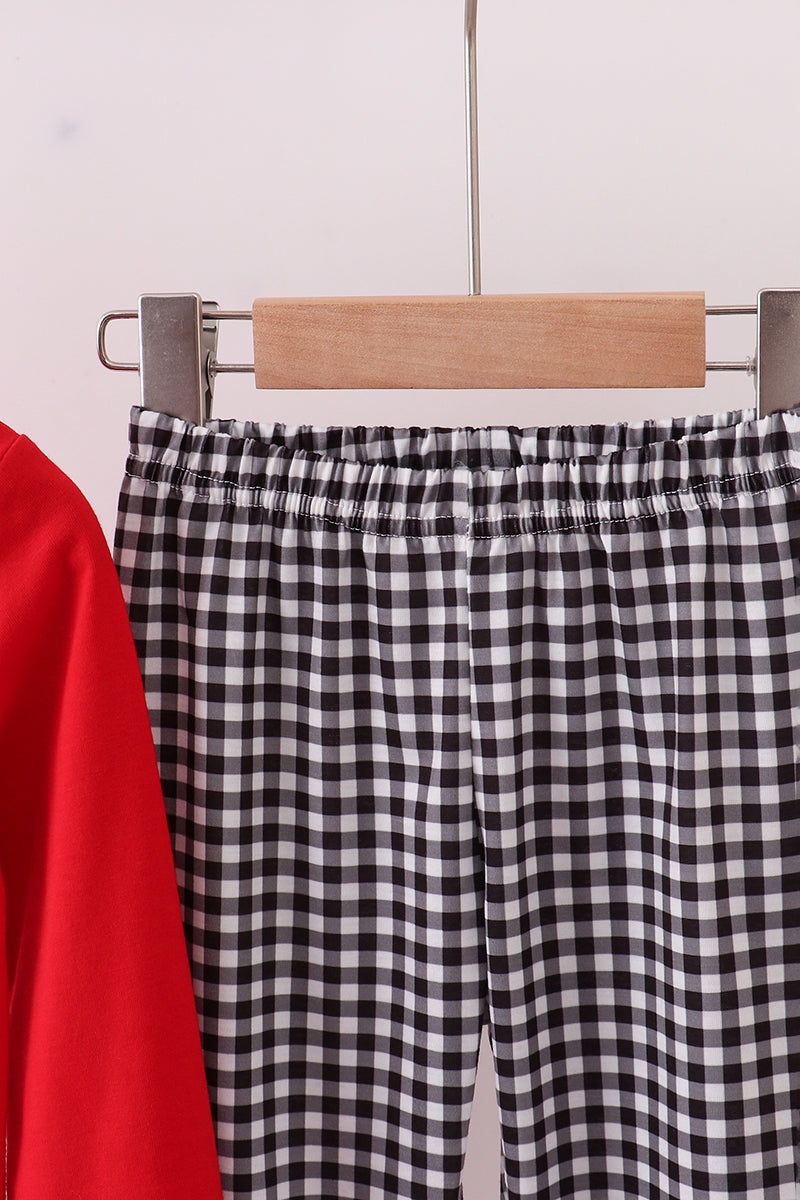 Georgia gingham pants set