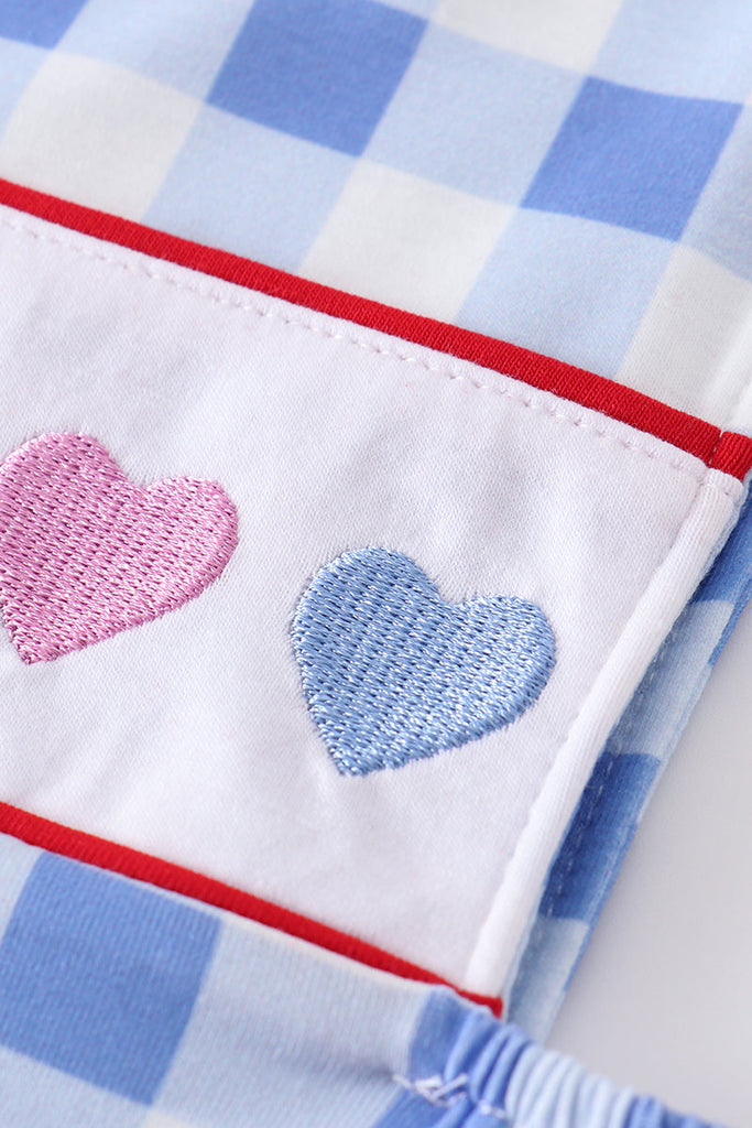Valentine's day heart embroidery boy jonjon