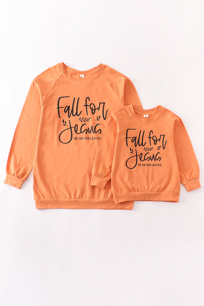 Fall for Jesus shirt Mommy & me